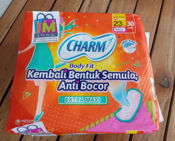 Pembalut Charm 30 Pads 23 cm Non Wing